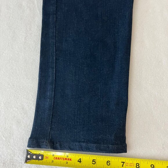 Karen Scott Women's Blue Pull-on Stretch Skinny Denim Jeans Size Small Mid Rise - Picture 10 of 10